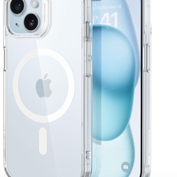 ESR for iPhone 15 Case for MagSafe, Anti-Yellowing, Clear