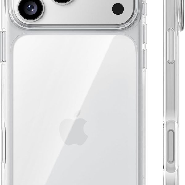 TORRAS for iPhone 17 Pro Case Crystal Clear, Upgraded Anti-Yellowing, 6.3''