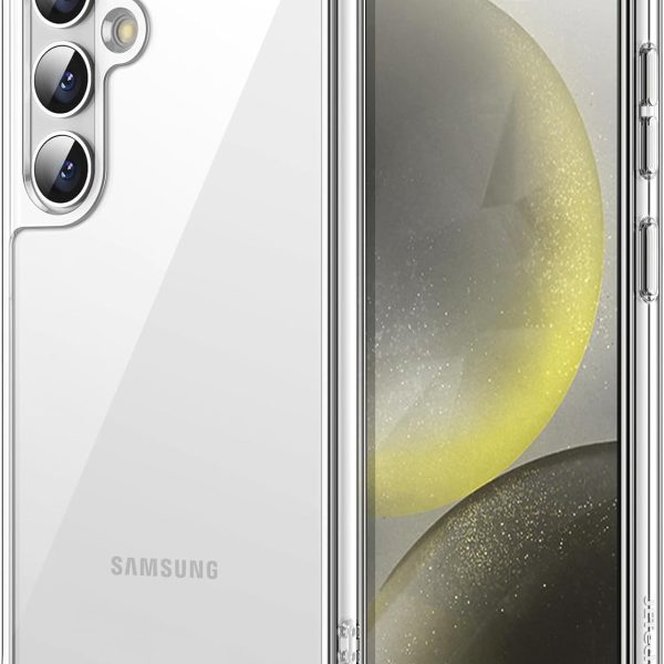 JETech Case for Samsung Galaxy S24, Anti-Yellowing, Clear