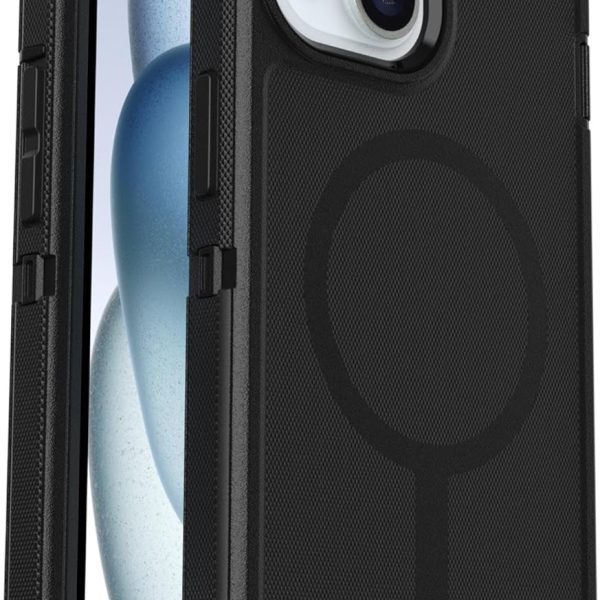 OtterBox iPhone 17e, 16e, 15, 14, & 13 Defender Series - Black